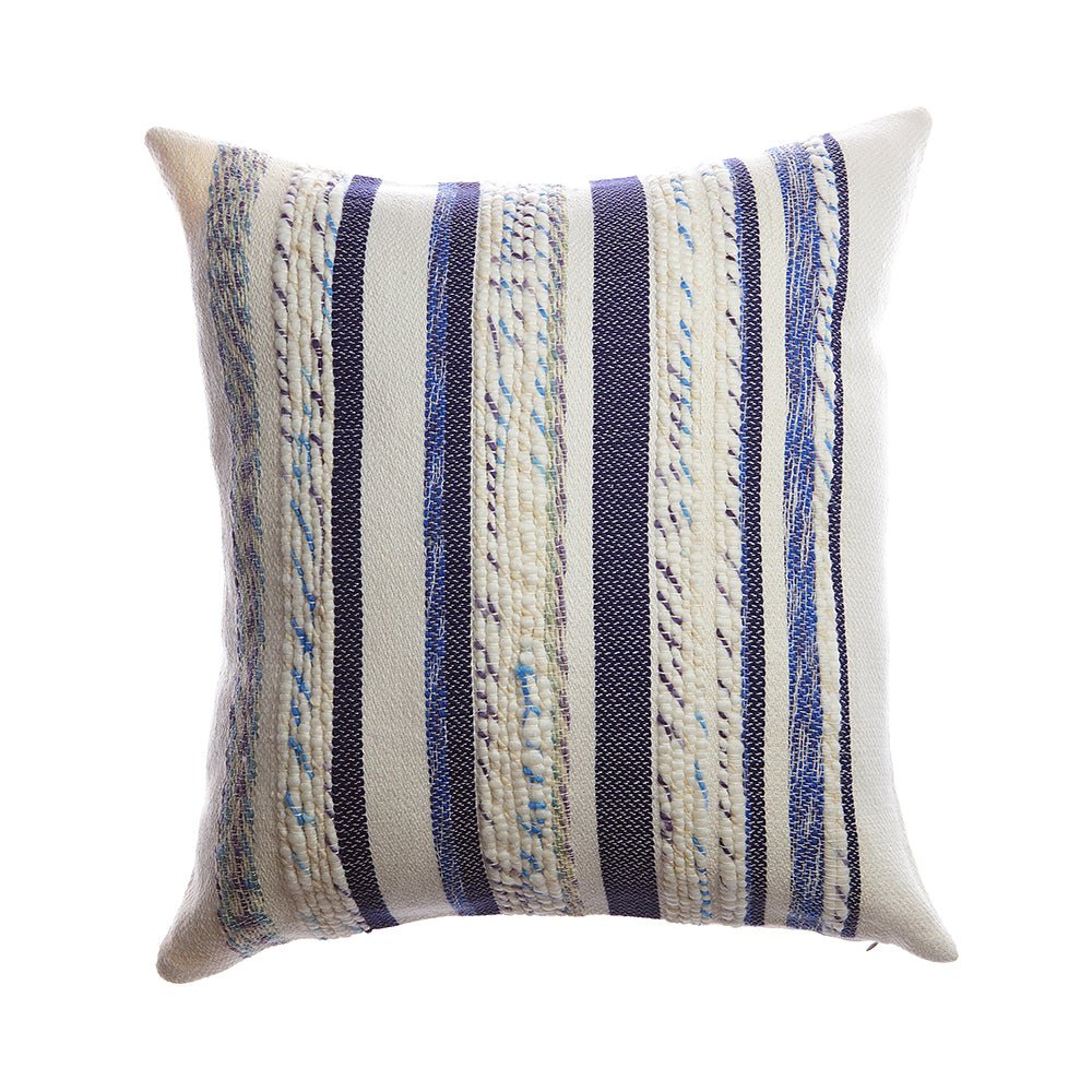 Handwoven Wool Accent Pillow