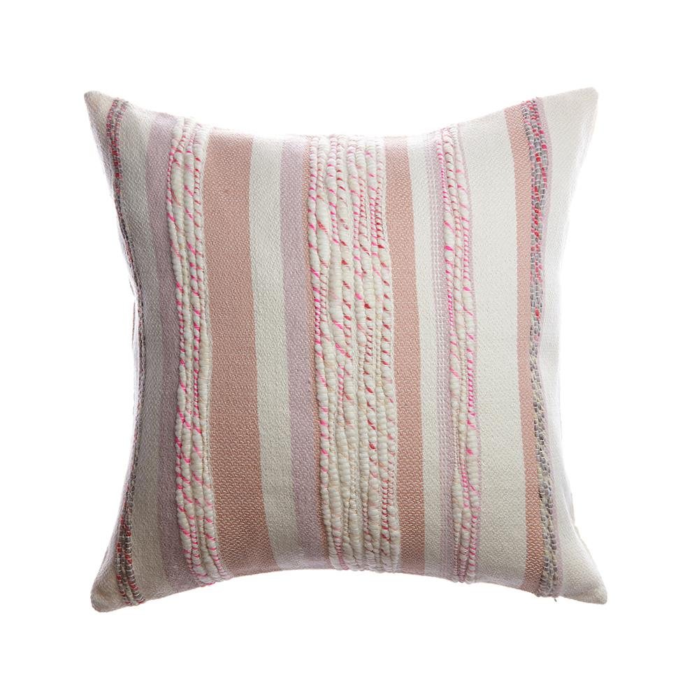 Handwoven Wool Accent Pillow - Image 5