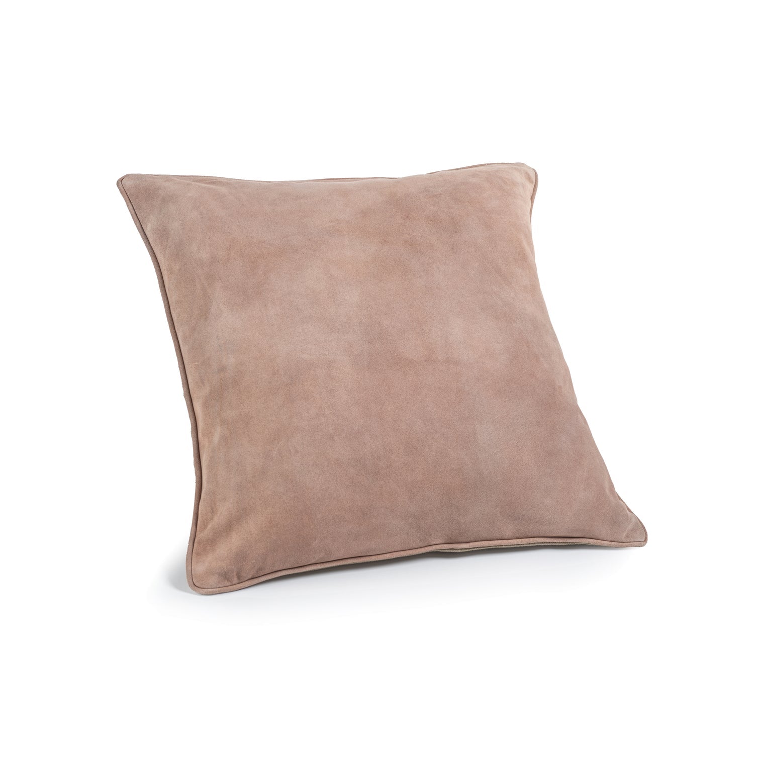 Amalfi Blush Suede Linen Blend Accent Pillow - Image 3