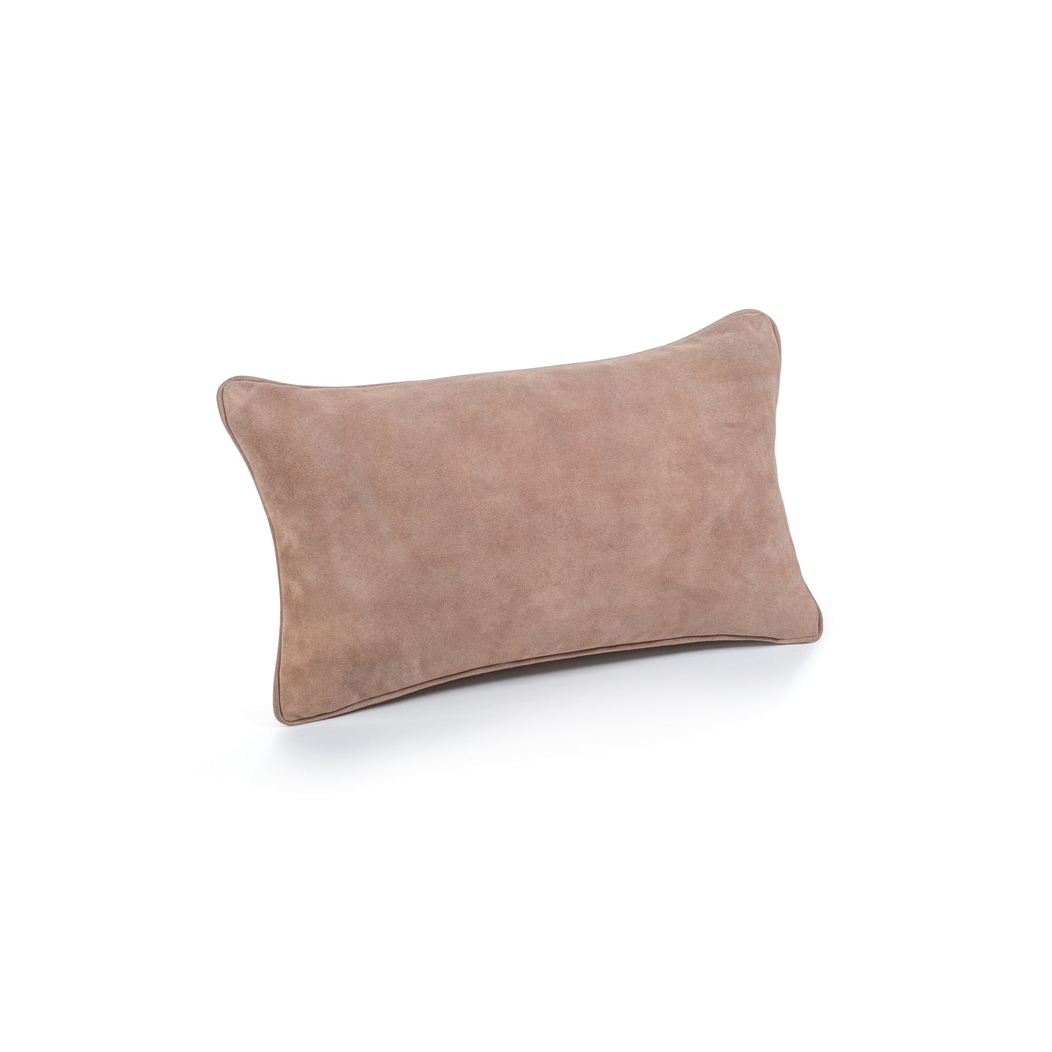 Amalfi Blush Suede Linen Blend Accent Pillow - Image 4
